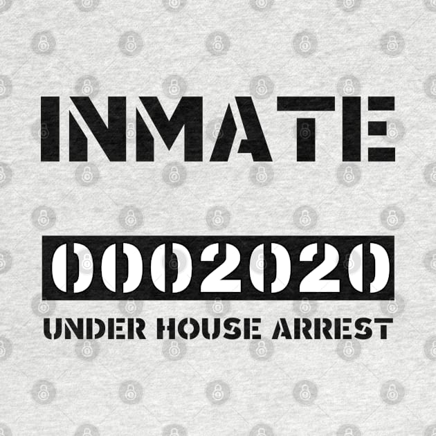 INMATE 0002020 UNDER HOUSE ARREST HALLOWEEN COSTUME by PsychoDynamics